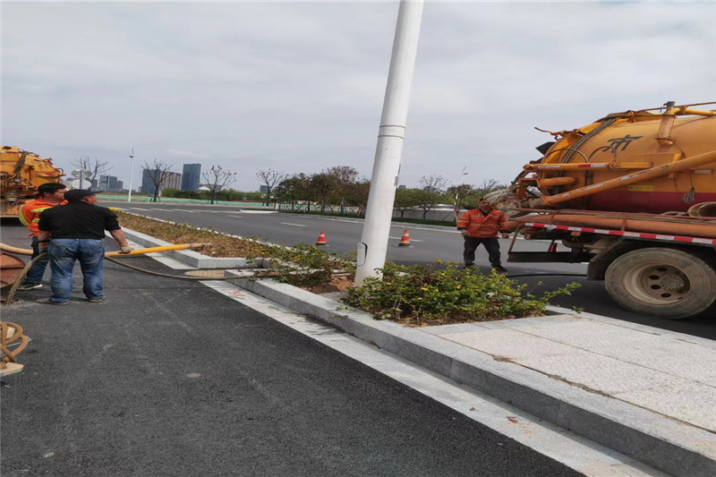 湾岭镇雨水管道清淤-污水管道清洗